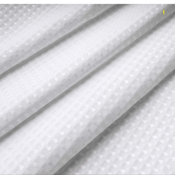 Hotel style hookless washable shower curtain EUC! - Picture 3 of 7